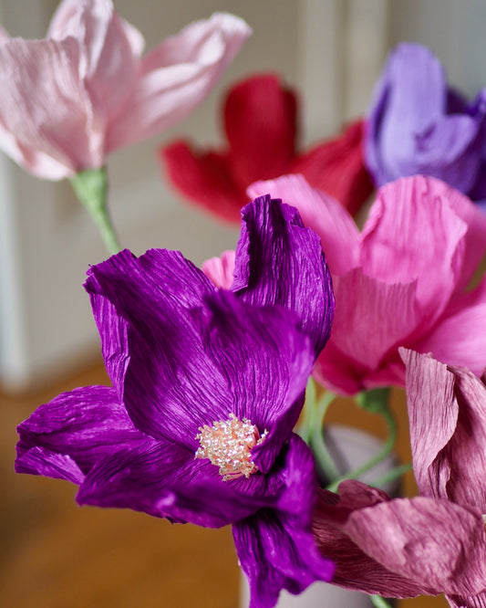 Pretty Paperflowers I Workshop @konfetti.glücklich