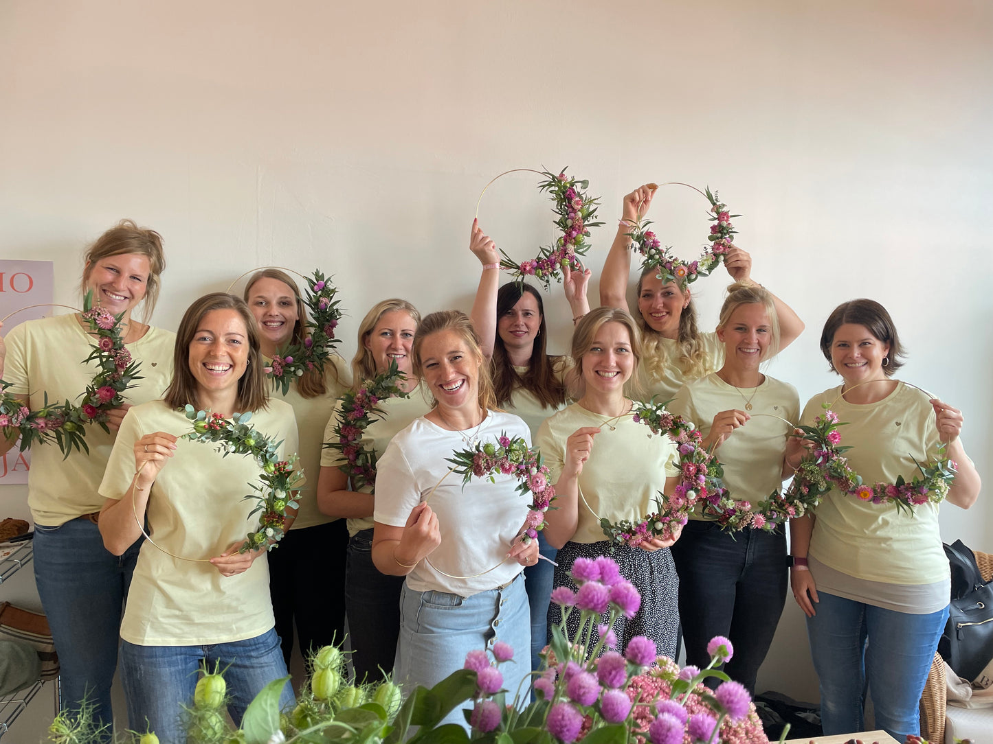 Flower Hoop Workshop – Gestalte nachhaltige Wandkränze